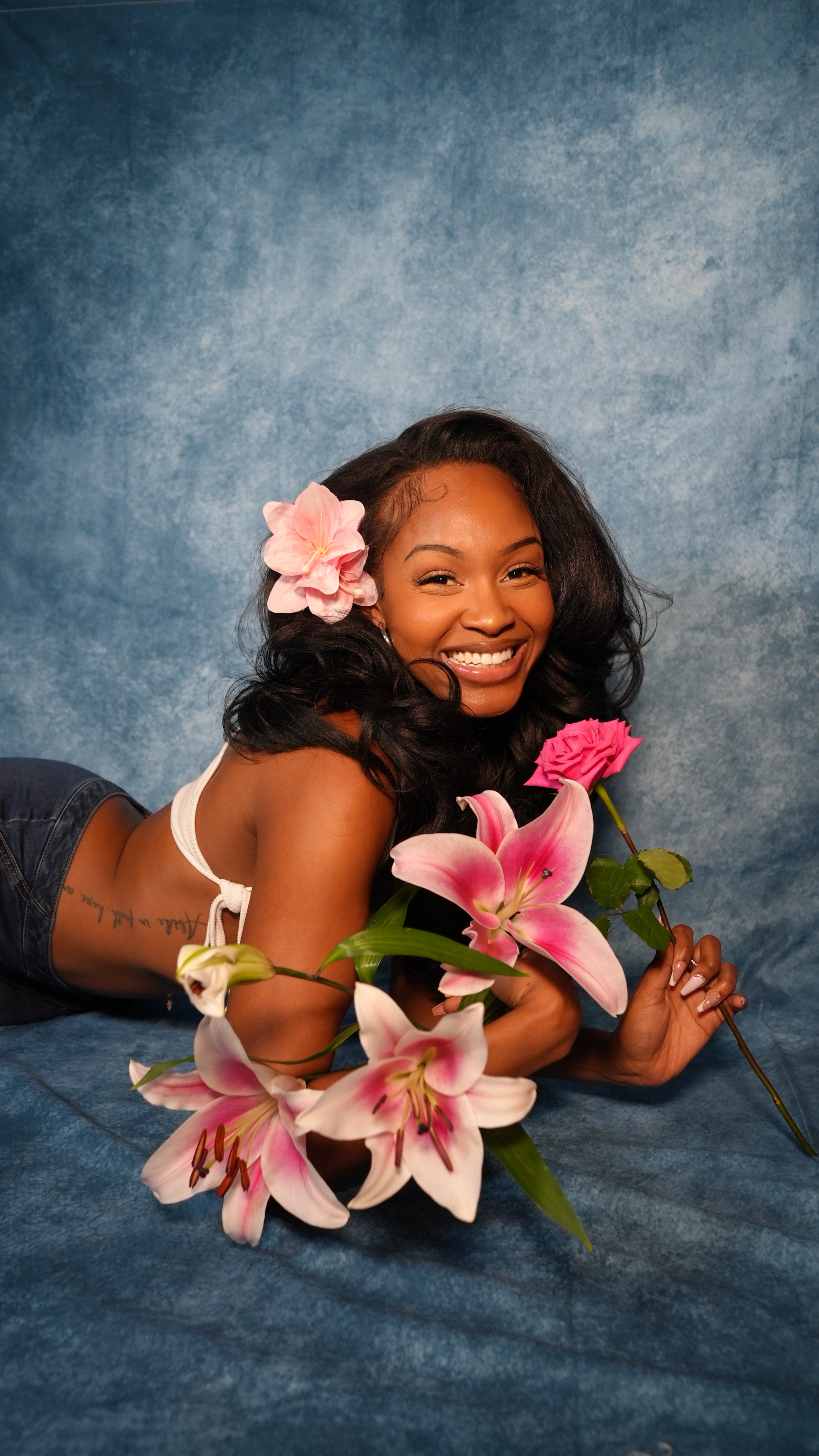 Faux Flower Clip (PRE-ORDER)