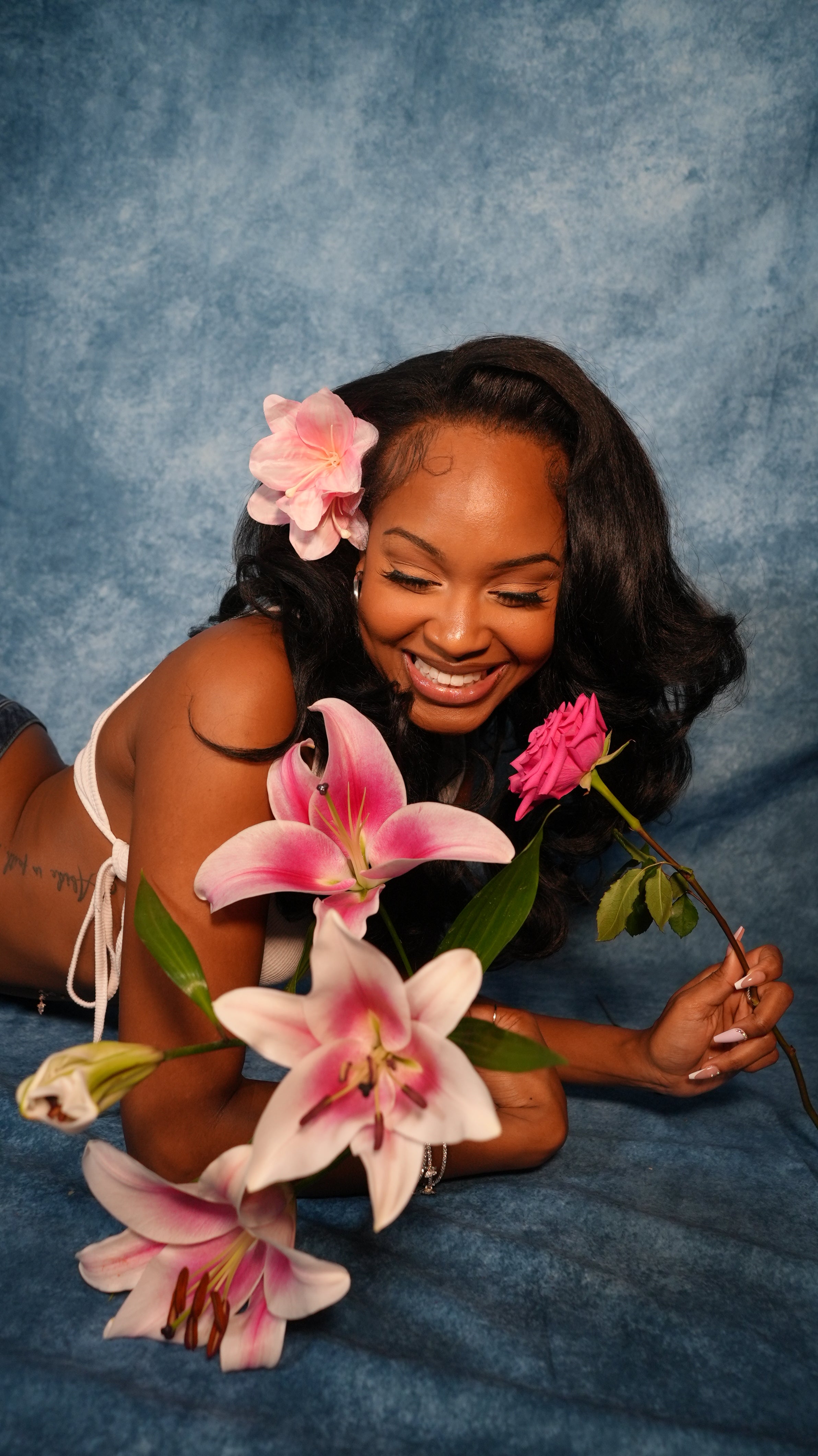 Faux Flower Clip (PRE-ORDER)