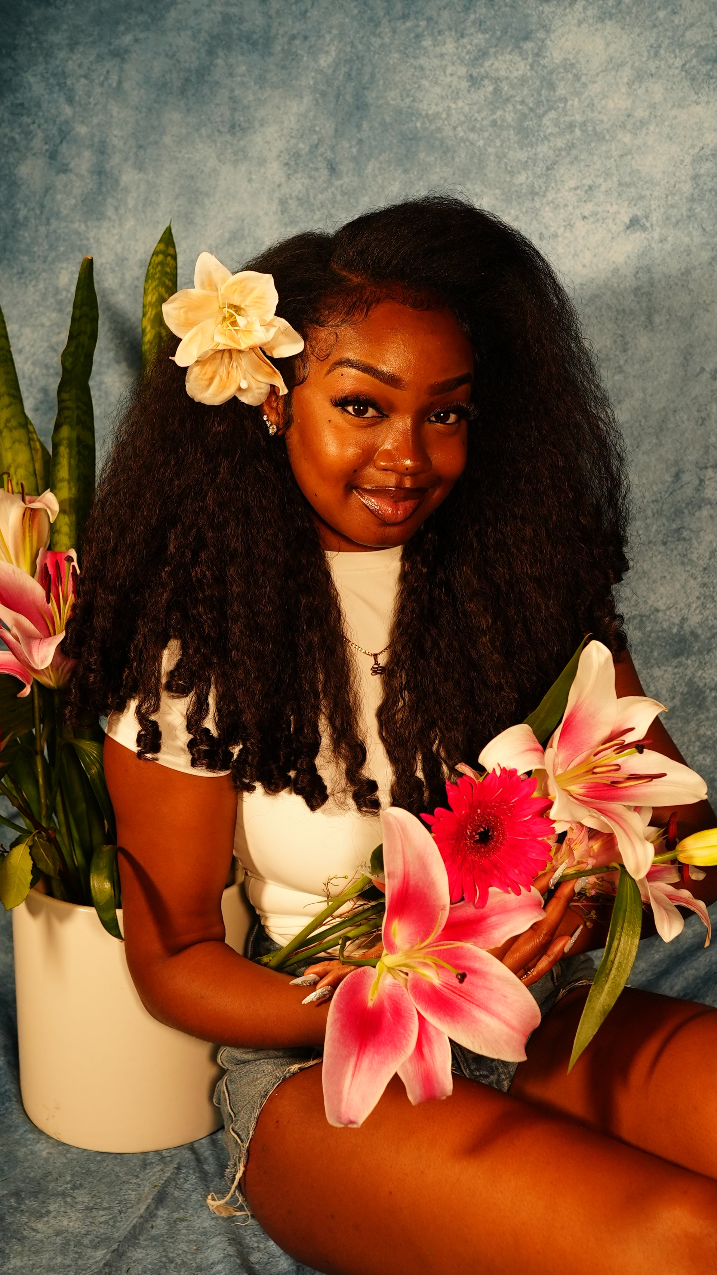 Faux Flower Clip (PRE-ORDER)